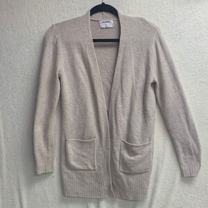 Old Navy Beige Open Front Cardigan